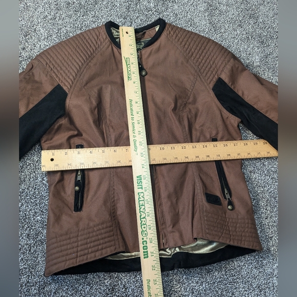 Roland Sands Designs RSD Jett Jacket Motorcycle Textile Brown - Women's Large - Picture 5 of 7